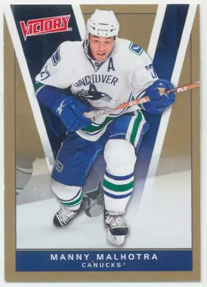 2010-11 VICTORY - MANNY MALHOTRA #291 GOLD