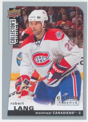 2008-09 COLLECTOR'S CHOICE - ROBERT LANG #159 CHOICE RESERVE