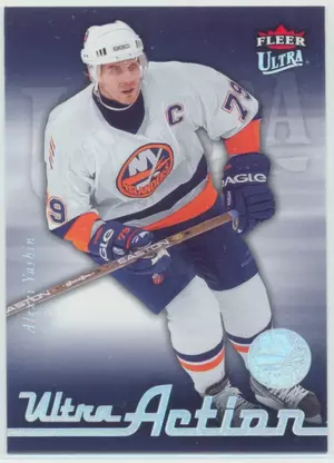 2006-07 FLEER ULTRA - ALEXEI YASHIN #UA17 ULTRA ACTION