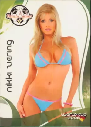 2006 Benchwarmer World Cup - Nikki Ziering #H74 SP!