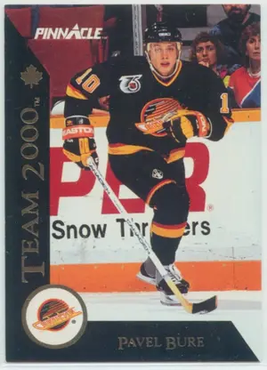 1992-93 PINNACLE (CDN) - PAVEL BURE #8 TEAM 2000