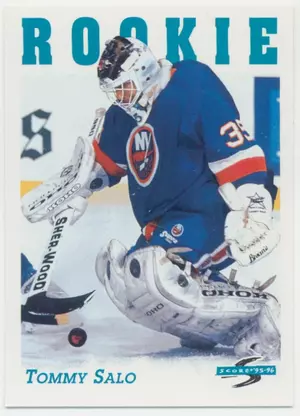 1995-96 SCORE - TOMMY SALO #314 ROOKIE