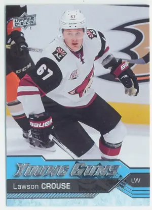 2016-17 UPPER DECK - LAWSON CROUSE #202 YOUNG GUNS