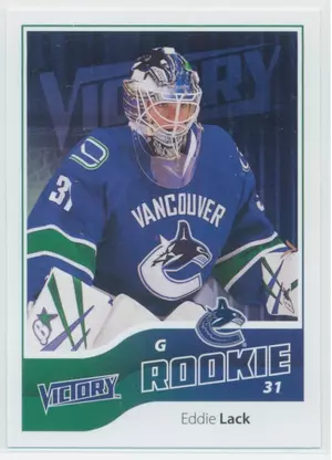 2011-12 VICTORY - EDDIE LACK #308 ROOKIE