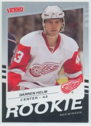 2008-09 VICTORY - DARREN HELM #240 ROOKIE