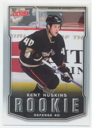 2007-08 VICTORY - KENT HUSKINS #233 ROOKIE