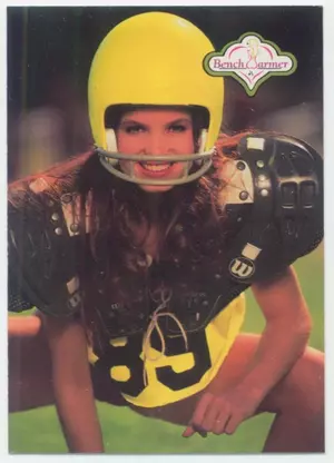 1992 Benchwarmer - Alicia Rickter Bonus Card #81