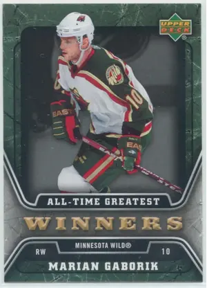 2006-07 UPPER DECK - MARIAN GABORIK #ATG11 ALL-TIME GREATEST WINNERS