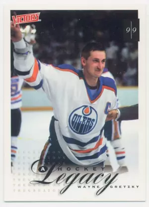 1999-00 VICTORY - WAYNE GRETZKY #412 A HOCKEY LEGACY