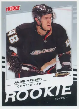2008-09 VICTORY - ANDREW EBBETT #236 ROOKIE