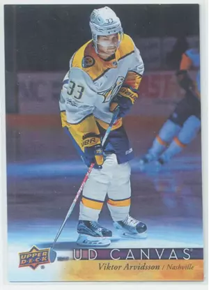2017-18 UPPER DECK - VIKTOR ARVIDSSON #C168 CANVAS
