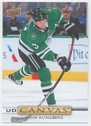 2019-20 UPPER DECK - JOHN KLINGBERG #C187 CANVAS