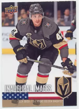 2018 UPPER DECK INAUGURAL IMAGES - LUCA SBISA #LV-6