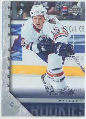 2005-06 UPPER DECK - KYLE BRODZIAK #468 YOUNG GUNS