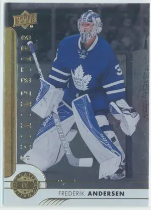 2017-18 UPPER DECK - FREDERIK ANDERSEN #SSG-6 SHINING STARS