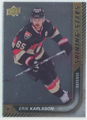2015-16 UPPER DECK - ERIK KARLSSON #SS-5 SHINING STARS