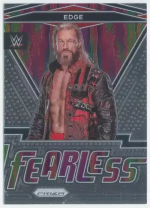 2022 Prizm WWE - Edge #7 Fearless