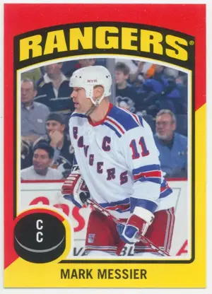 2014-15 O-PEE-CHEE - MARK MESSIER #ST-27 STICKERS