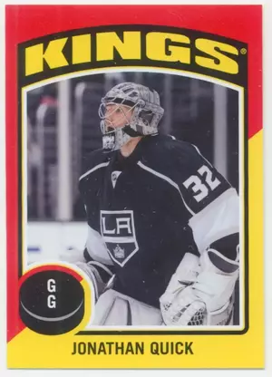 2014-15 O-PEE-CHEE - JONATHAN QUICK #ST-43 STICKERS