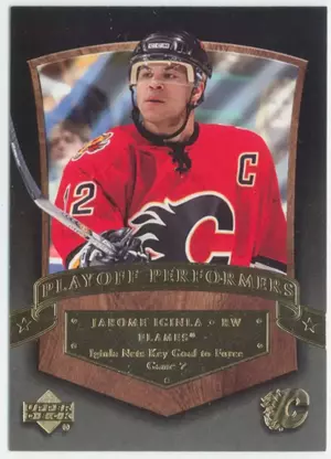 2005-06 UPPER DECK - JAROME IGINLA #PP1 PLAYOFF PERFORMERS