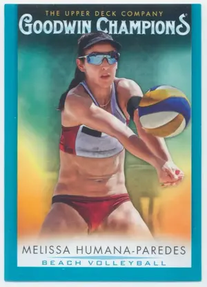 2021 Goodwin Champions - Melissa Humana-Paredes #28 Turquoise Parallel ⚠