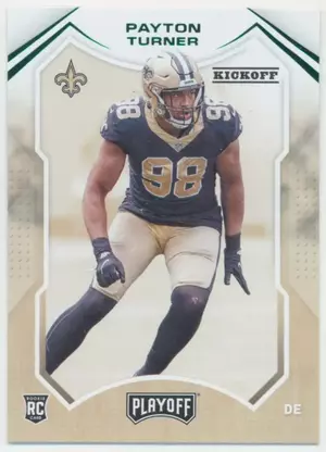 2021 Playoff - Payton Turner #252 Kickoff Parallel