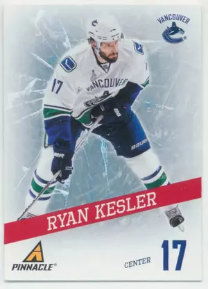 2011-12 PANINI PINNACLE - RYAN KESLER #1 BREAKTHROUGH