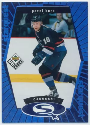 1998-99 UD CHOICE - PAVEL BURE #SQ2 STARQUEST BLUE