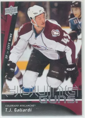 2009-10 UPPER DECK - T.J. GALIARDI #241 YOUNG GUNS