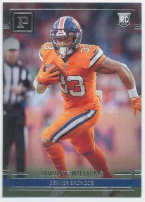 2021 Chronicles - Javonte Williams #PA-16 Panini