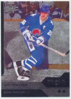 2013-14 BLACK DIAMOND - PETER STASTNY #136 DOUBLE DIAMOND