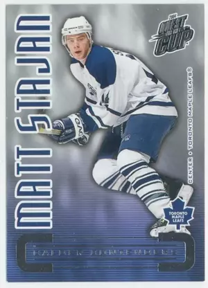 2003-04 PACIFIC QUEST FOR THE CUP - MATT STAJAN #18 CALDER CONTENDERS⚠️
