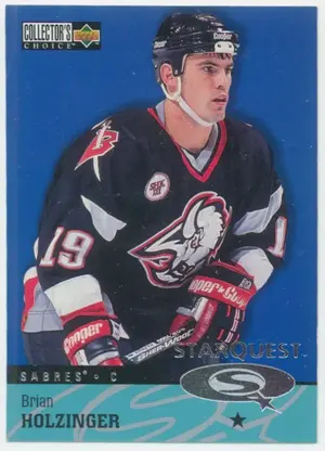 1997-98 COLLECTOR'S CHOICE - BRIAN HOLZINGER #SQ14 STARQUEST
