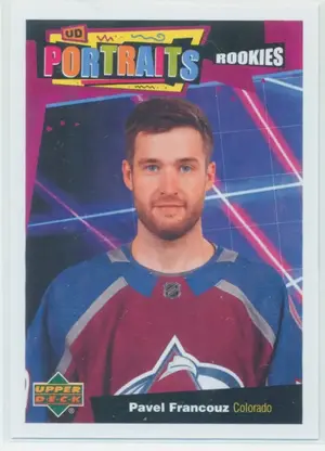 2020-21 UPPER DECK - PAVEL FRANCOUZ #P-99 UD PORTRAITS
