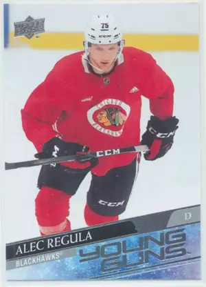 2020-21 UPPER DECK - ALEC REGULA #478 YOUNG GUNS