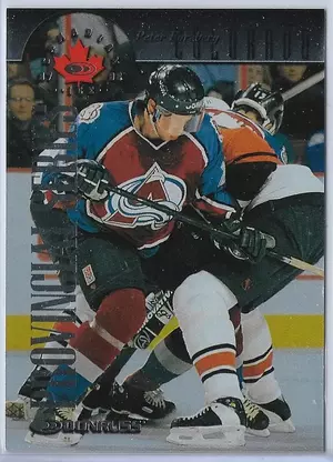 1997-98 Donruss Canadian Ice Provincial Series #6 Peter Forsberg (243/750)