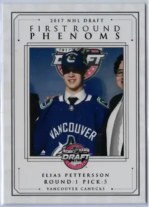 2017 DNJ Cards First Round Phenoms #5 Elias Pettersson (CUSTOM CARD)