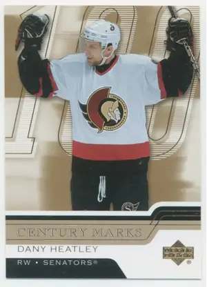 2006-07 UPPER DECK - DANY HEATLEY #CM3 CENTURY MARKS
