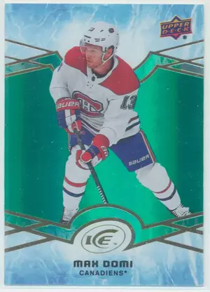 2018-19 UPPER DECK ICE - MAX DOMI #18 GREEN PARALLEL