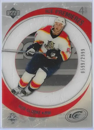 2005-06 Ice (Ice Premieres) #248 Rob Globke RC (0599/2999)