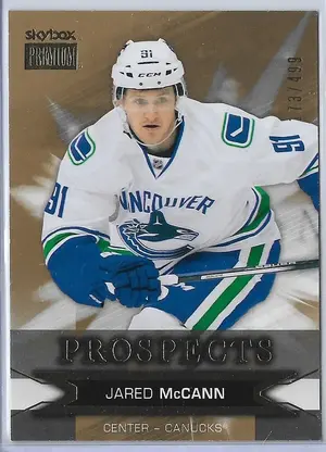 2015-16 Fleer Showcase Skybox Premium Prospects #S12 Jared McCann (173/499)
