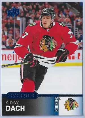 2019-20 Overtime Blue #101 Kirby Dach