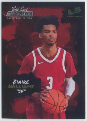 2021-22 Wild Card Alumination - Ziaire Williams #PS-25 Light Show