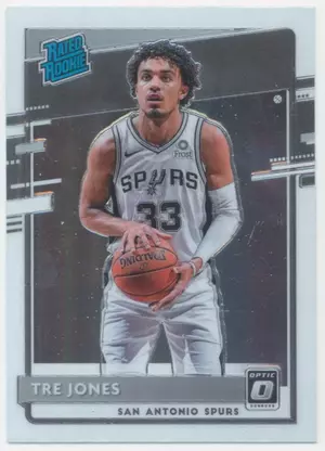 2020-21 Panini Donruss Optic - Tre Jones #188 Rated Rookie