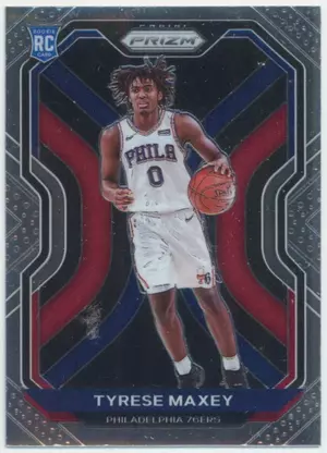 2020-21 Panini Prizm - Tyrese Maxey #256 RC