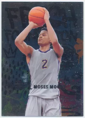 2021 Skybox Metal Universe Champions - Moses Moody #FF33 Fresh Foundation