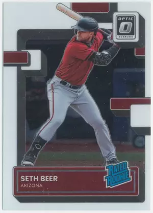 2022 Panini Donruss Optic - Seth Beer #58 Rated Rookie