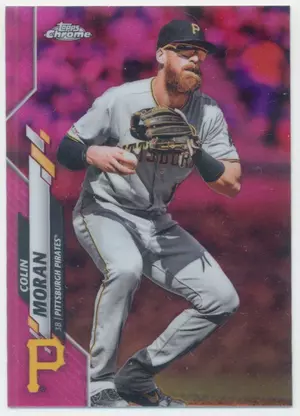 2020 Topps Chrome - Colin Moran #99 Pink Refractor Parallel
