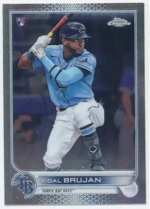 2022 Topps Chrome - Vidal Brujan #134 RC