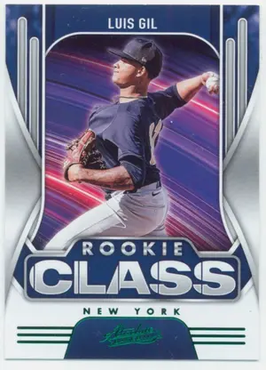 2021 Panini Absolute Retail - Luis Gil #RC-15 Rookie Class Green Parallel